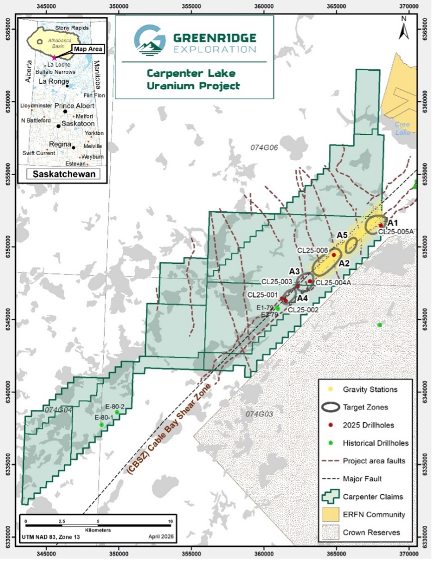Greenridge Exploration Fully Exercises Option for 100% Interest in